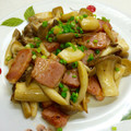 dfy12q's cooksnap of when they made きのことベーコンのバター炒め.