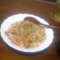 おぶすび's cooksnap of when they made 鮭チャーハン.