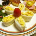 時花菜's cooksnap of when they made 〜サンドイッチ〜flower風.