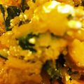 ぽる＊'s cooksnap of when they made ＊離乳食＊かぼちゃのカッテージチーズ和え.