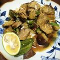 けるさん♡'s cooksnap of when they made 焼き茄子とピーマンにネギポン酢+かぼす★.