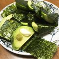 YUKIKI☆'s cooksnap of when they made なんだか楽しい♪アボカドの海苔巻き.