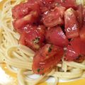 CoffeeCoco's cooksnap of when they made スイチリとトマトの混ぜるだけパスタ♪.