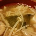新米ママの時短飯's cooksnap of when they made きのこのみそ汁.