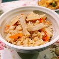 ayuteddy's cooksnap of when they made 簡単☆なんちゃって松茸炊き込みご飯.