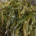 ひろりーた's cooksnap of when they made コリコリ～！茎わかめのナムル　どすぇ.