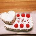 そらゆめ221's cooksnap of when they made Ｌove♥cake.