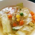 くっくはるちゃん's cooksnap of when they made 簡単キャベツ千切りスープ.