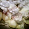 tomurin's cooksnap of when they made コンビーフとポテトの重ね焼き.