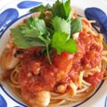 よねまるこ's cooksnap of when they made あさりのパスタ☆簡単ボンゴレロッソ.