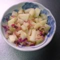 ゴンのパパクック's cooksnap of when they made 梨と茗荷の和え物.