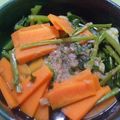 クック6C5JVC☆'s cooksnap of when they made 鰹香る減塩☆ツルムラサキの煮浸し。.