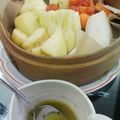 あっかママの台所's cooksnap of when they made 蒸し野菜☆アンチョビレモンソースで.
