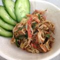 ブラピーママ's cooksnap of when they made 蟹カマの蟹味噌和え.