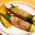 ユナクン's cooksnap of when they made オクラの肉巻き 照り焼き風.