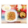 ladyandrea's cooksnap of when they made 四川風☆鶏ひき肉と豆腐の春雨豆板醤炒め.