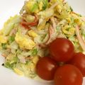 かおぽんぽこりん's cooksnap of when they made キャベツとカニカマサラダ.