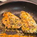 puuni's cooksnap of when they made *鮭のバジルチーズパン粉焼き*.
