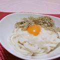 赤い電話's cooksnap of when they made Ｗとろろうどん.