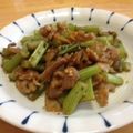 maarine's cooksnap of when they made 大根葉と豚バラの炒めもの.