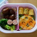yuuchhichi's cooksnap of when they made 幼稚園のお弁当☆メロンパンナちゃん☆.
