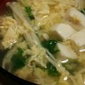 一期一代's cooksnap of when they made 優しい味の豆腐と玉子の澄まし汁.