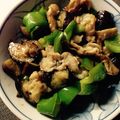 イヌミ's cooksnap of when they made 豚肉と茄子とピーマンの味噌炒め.