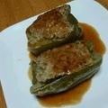 sasa0710's cooksnap of when they made 意外と簡単☆ピーマンの肉詰め.