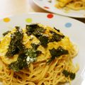 なないく's cooksnap of when they made のり玉スパゲティ.