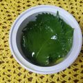 ぶりぶりぶーりちゃん's cooksnap of when they made 大葉のオイル漬けおにぎり.