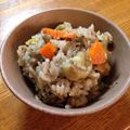 komkomgi's cooksnap of when they made 栗ときのこの雑穀米ごはん.