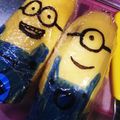 りことまと's cooksnap of when they made バナナで簡単ミニオン ☆ キャラ弁？.