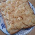 ゆんやともも's cooksnap of when they made じゃが明太マヨトースト✿.