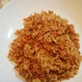 ちさとろさく's cooksnap of when they made うまぁ〜残りのドライカレーでカレーピラフ.