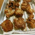 遊＆ちょび's cooksnap of when they made ★簡単★豚コマで一口トンカツ.