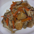 せきらら's cooksnap of when they made さといものから揚げキノコあん♪.