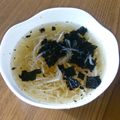 ｓｉｏ's cooksnap of when they made 大根と焼きのりで短時間でできるスープ.
