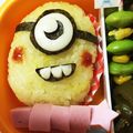 のんまま5982's cooksnap of when they made キャラ弁☆ミニオン.