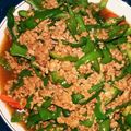 みづほまま's cooksnap of when they made ピーマンとひき肉のみそ炒め.