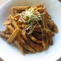 バニラ119's cooksnap of when they made 激ウマ～な「ゴボウとべーコンの甘辛炒め」.