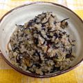 みそゆうき's cooksnap of when they made レンジで簡単☆お餅でひじきご飯おこわ風.