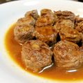 おかつぎ's cooksnap of when they made 「自家製成型肉」ステーキ、米沢牛風味。.