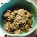 ﾁﾜ☆ﾕｷ母ちゃん's cooksnap of when they made ひき肉とごぼうの味噌炒め煮.