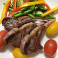 かじたん☆'s cooksnap of when they made ズッキーニとアスパラのステーキサラダ.