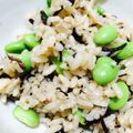 ゆぼ☆'s cooksnap of when they made ほっこり♡ひじきの炊き込みご飯.