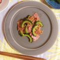 かりんママ♡'s cooksnap of when they made ゴーヤとベーコンの炒めもの.