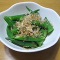 daikanon's cooksnap of when they made オクラのお浸し.