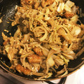 KT614's cooksnap of when they made 柔らか鶏ムネ肉のふわふわマヨ卵炒め.