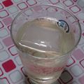 ★ナオミ★'s cooksnap of when they made ブルーベリー酢で日本酒カクテル.