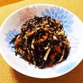 とこきち's cooksnap of when they made 簡単もう一品！ひじきの梅シソ煮.
